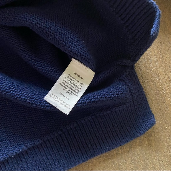 Vineyard vines girls well sweater size 10/12 -ee4 - Picture 3 of 4